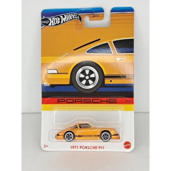 Hot Wheels 1:64 Porsche Celebration - Porsche 911 1971 orange